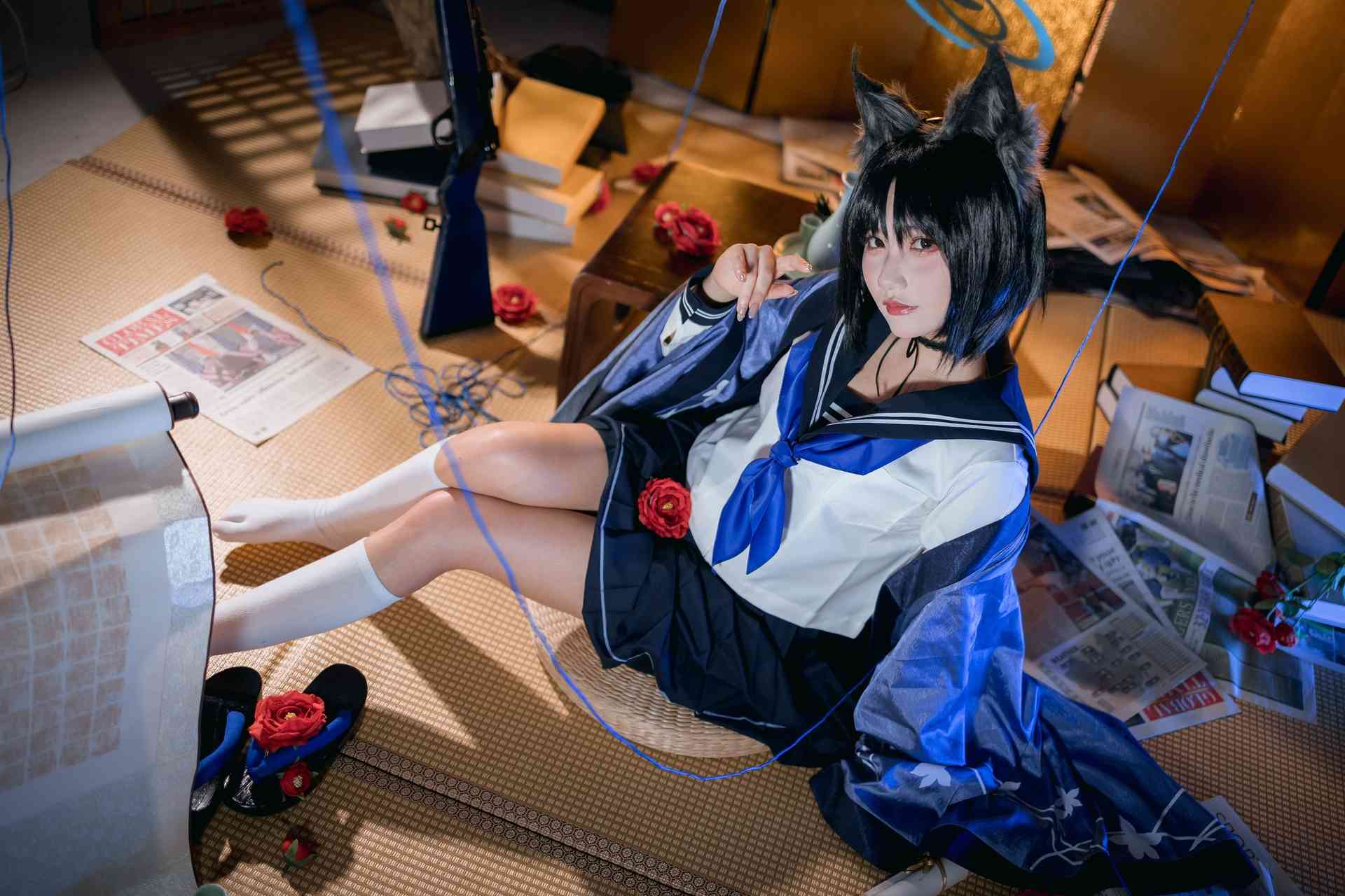 是一只熊仔吗蔚蓝档案 桐生桔梗